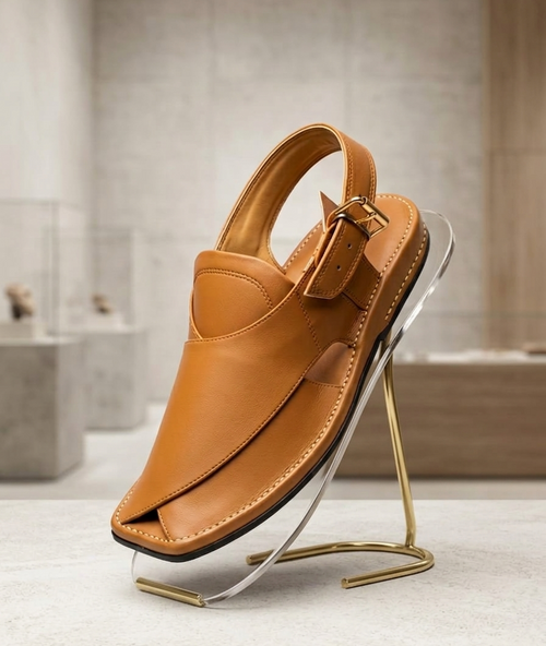 Best premium brown Peshawari chappal for Men