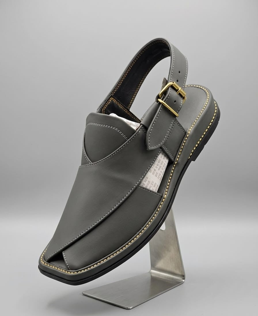 Best Premium Grey Peshawari Chappal for Men