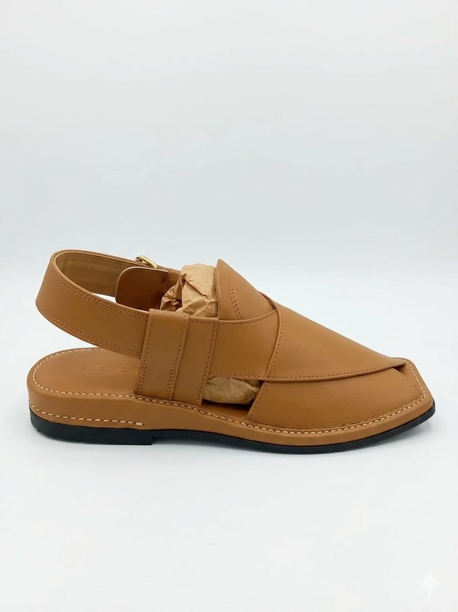 Best premium brown Peshawari chappal for Men