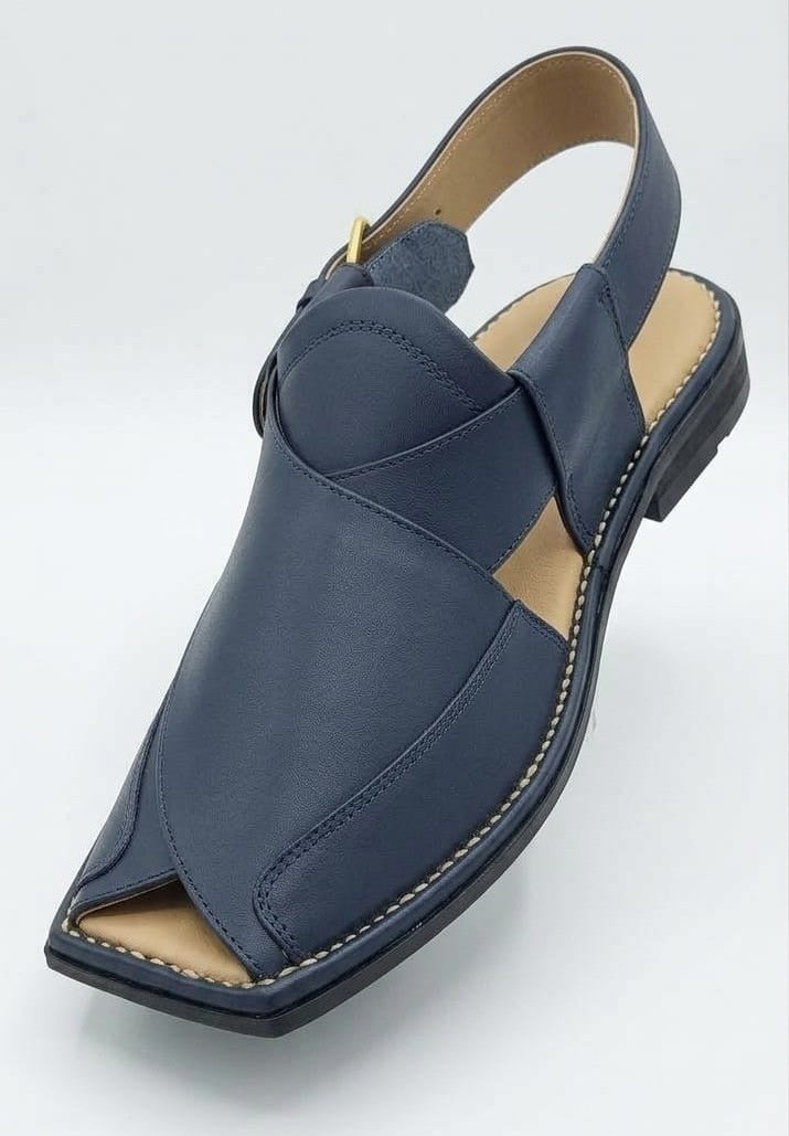 Stylish Black color Peshawari chappal